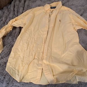 Men’s Polo Ralph Lauren button down shirt. Size XL 17 neck